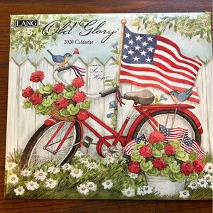 Lang Old Glory 2020 12”x14” calendar featuring paintings of Susan Winget.